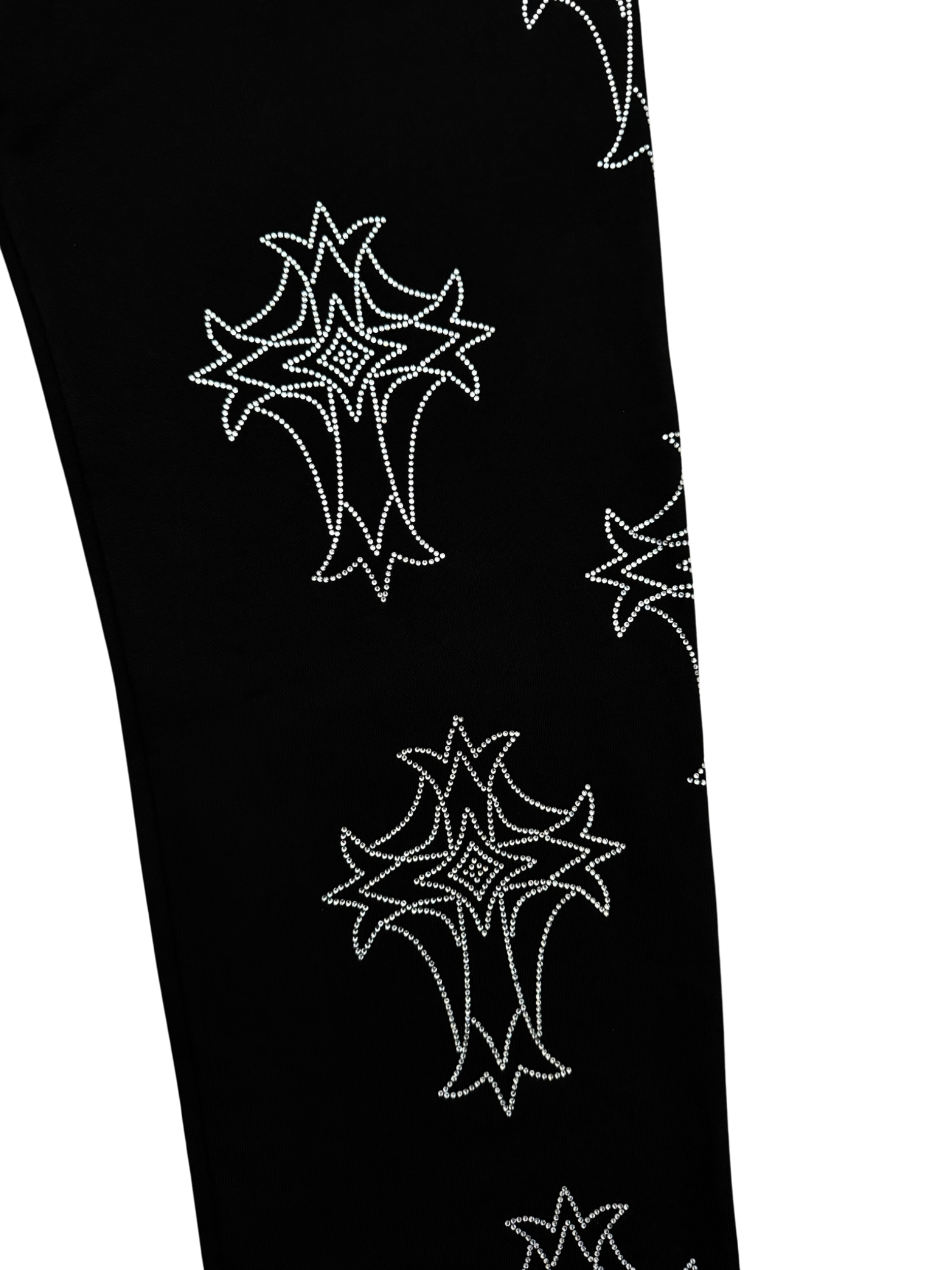 Royce Cross Rhinestone Sweatpants