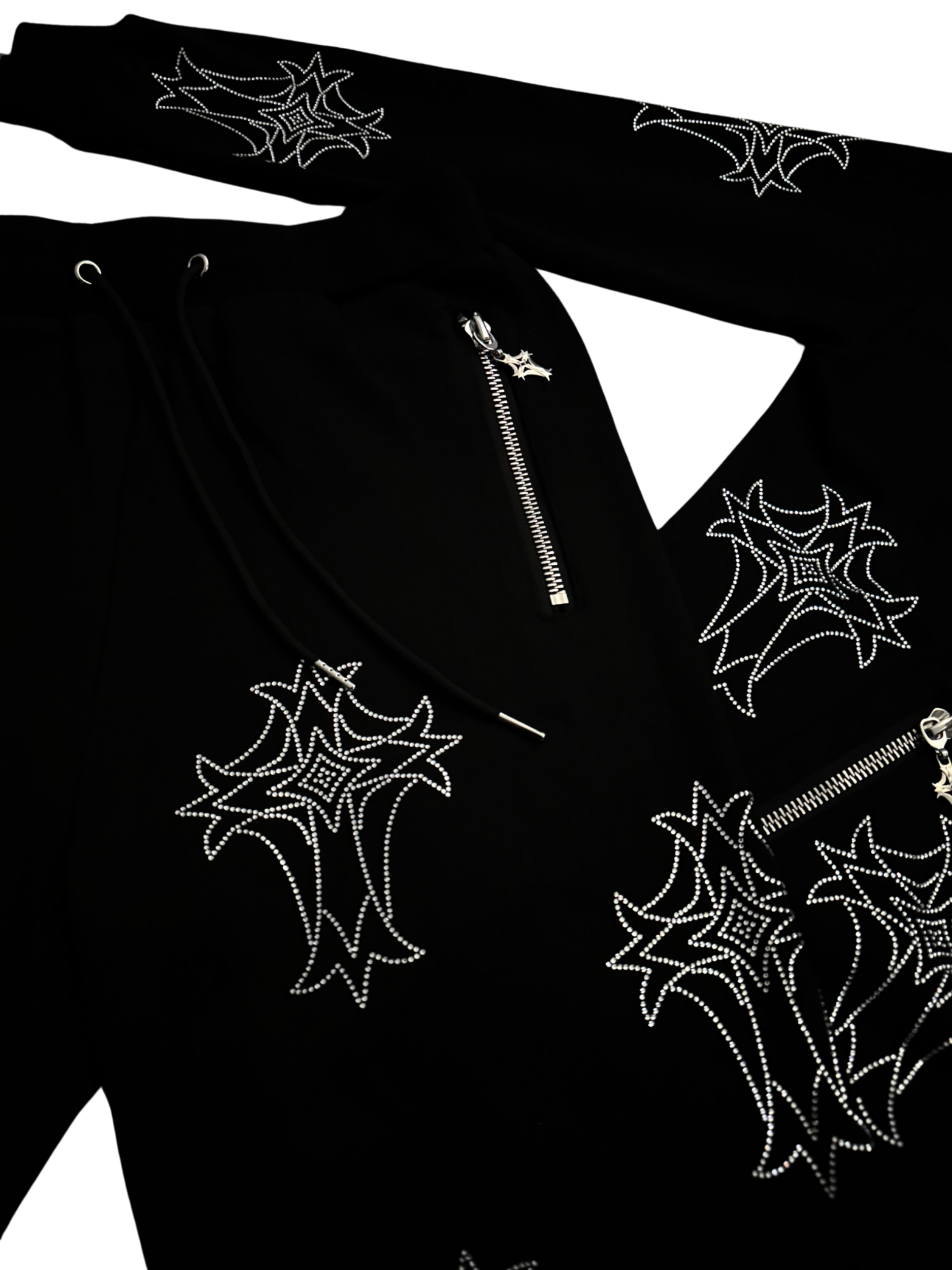 Royce Cross Rhinestone Sweatpants