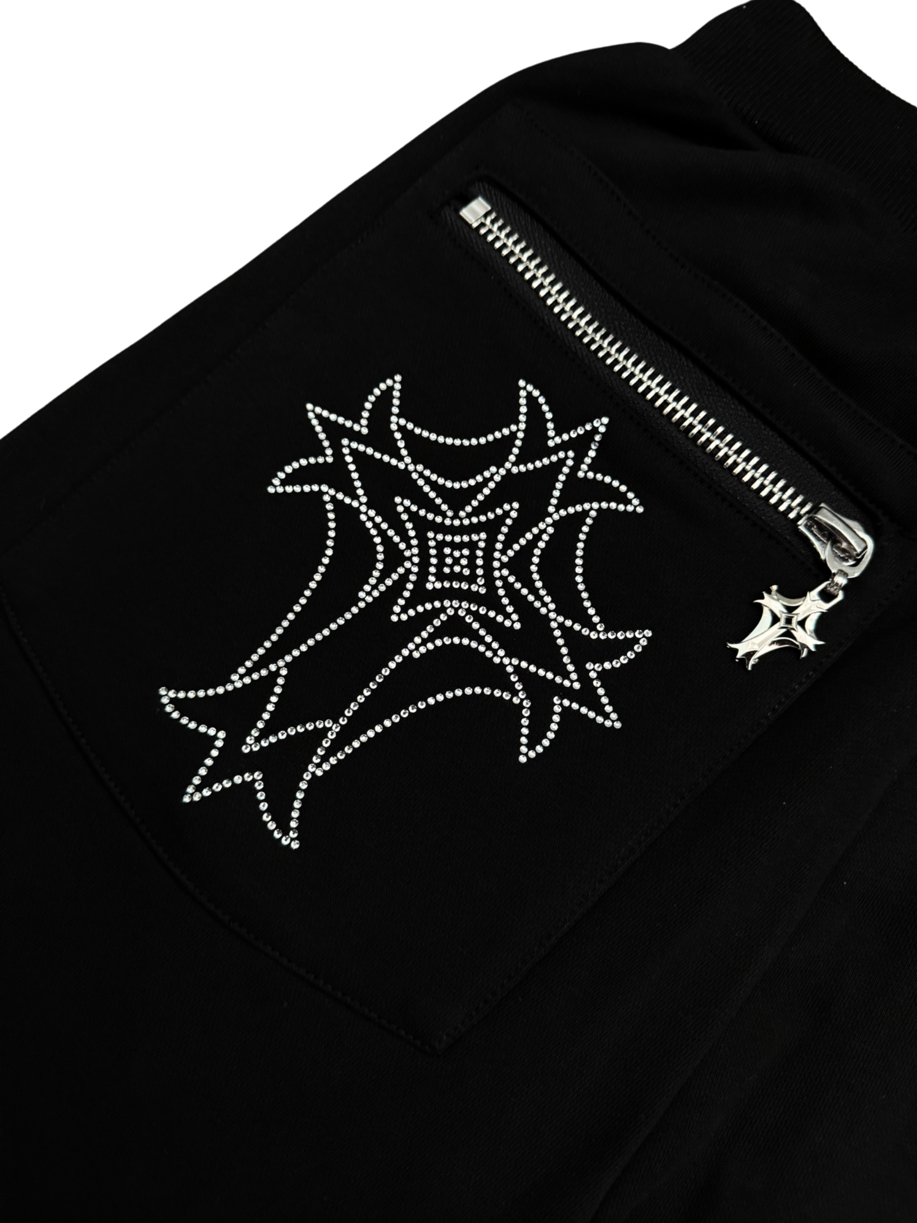 Royce Cross Rhinestone Sweatpants
